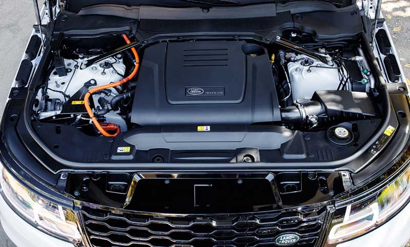 Range Rover Sport plug-in hybrid engine