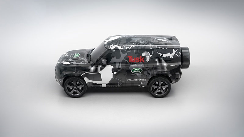 Tusk Trust Sponsored Land Rover Defender